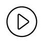 play, player, slim play, video icon