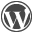 wordpress icon