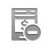 invoice,delete icon