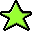 green,star,favourite,bookmark icon