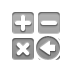 calculator,button,left icon
