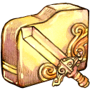 folder,sword icon