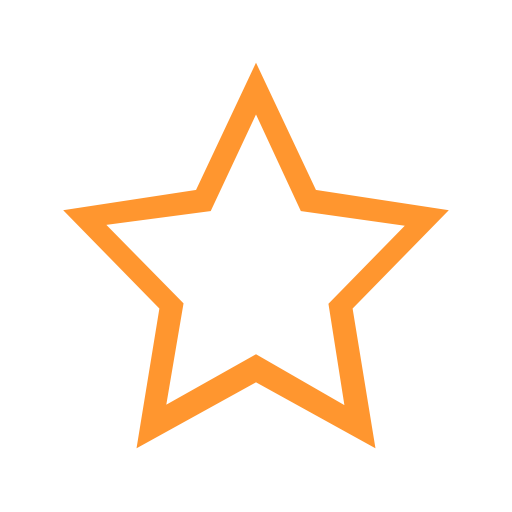 A Classic Case Of Empty Star Collection svg vector icon