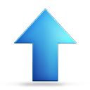 arrow,arrow up,up,ascend,rise,ascending,upload,increase icon