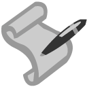 script,editor icon