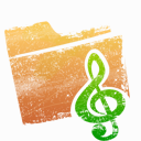 folder,music icon
