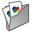 black,gallerylink icon