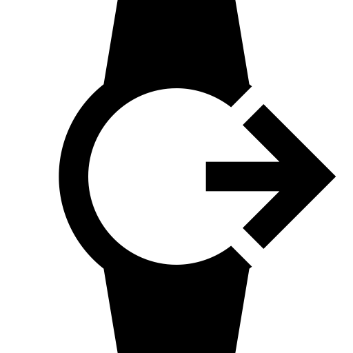 Watch Export svg vector icon