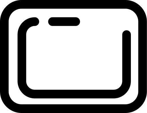 Button svg vector icon
