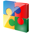 modules, puzzle, toy icon