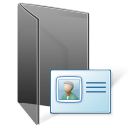 contact,folder icon
