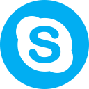 skype svg vector icon