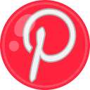 media, pinterest, social svg vector icon