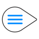 comment svg vector icon