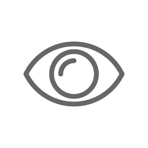 Eye svg vector icon