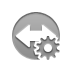 arrow,bidirectional,gear icon