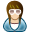 female, hipster icon