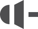 mute, volume svg vector icon