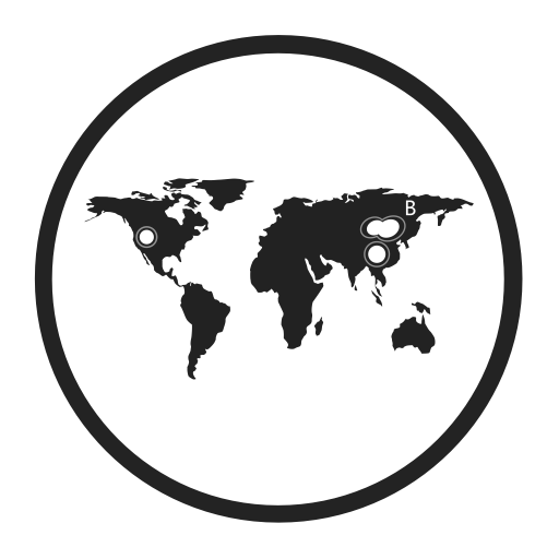 World Heat Map B svg vector icon