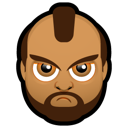 angry, face icon