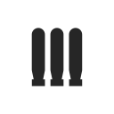 army, bomb, military, missile, war svg vector icon