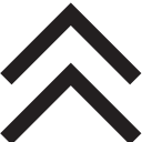 arrow, double, up svg vector icon