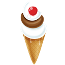 cone, cream, ice icon
