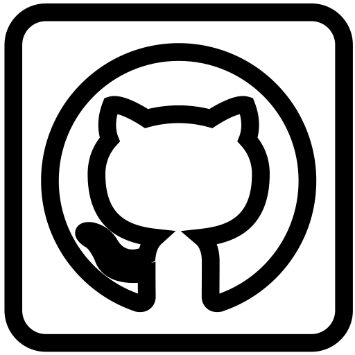 Github Square svg vector icon