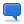 blue, comment icon