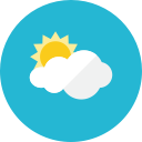 cloudy svg vector icon
