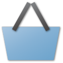 shopping,basket,blue,buy,commerce,shopping cart,cart icon