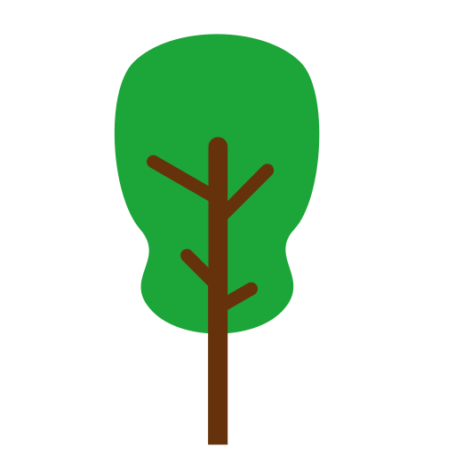 Tree svg vector icon