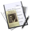 dossier,barnard,collier icon