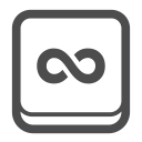 endless, infinite, infinity, loop svg vector icon