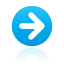 blue, navigation, right icon