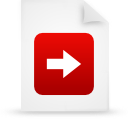 document, file, paper, red icon