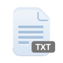 document, extension, file, filetype, format, txt, type svg vector icon