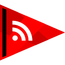media, online, rss, social svg vector icon