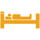 bed, hotel, sleep svg vector icon