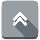 back on top, top, up, upload svg vector icon