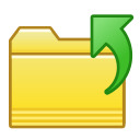 close, folder svg vector icon
