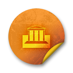 orange,grunge,sticker,badge icon