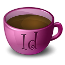 coffee,indesign icon