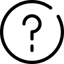 help, info, question, reference svg vector icon