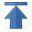 gnome, go, top icon