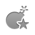 bomb,star icon
