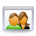 evolution,contact icon