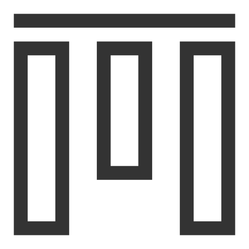 Align Top Edge svg vector icon