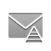 envelope,pyramid icon