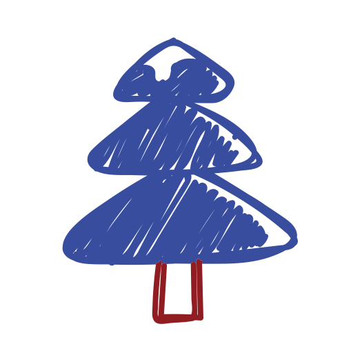 Christmas Tree svg vector icon
